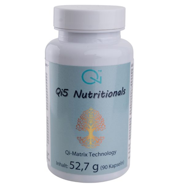 Qi5-Nutritionals sind All-in-One Nahrungsergänzungsmittel, abgestimmt nach der Fünf-Elementen Lehre zur täglichen Basisversorgung.